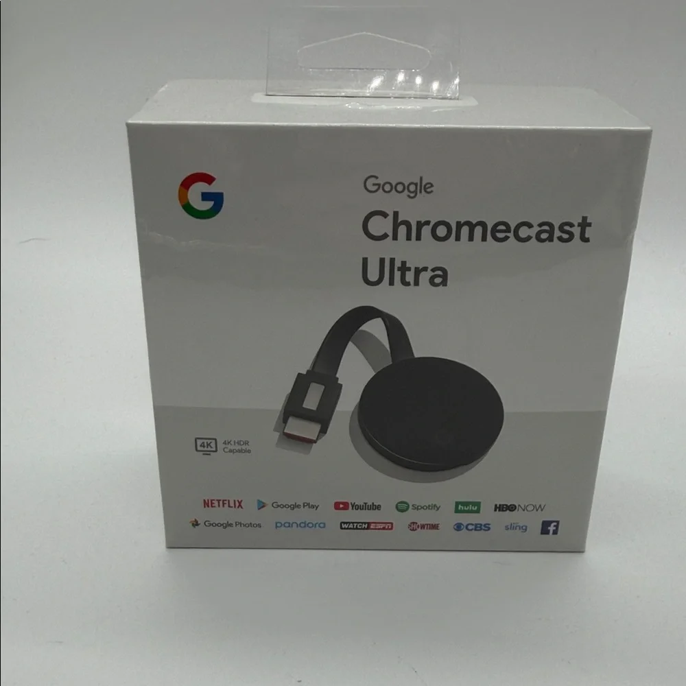 Google Chromecast Ultra - Black